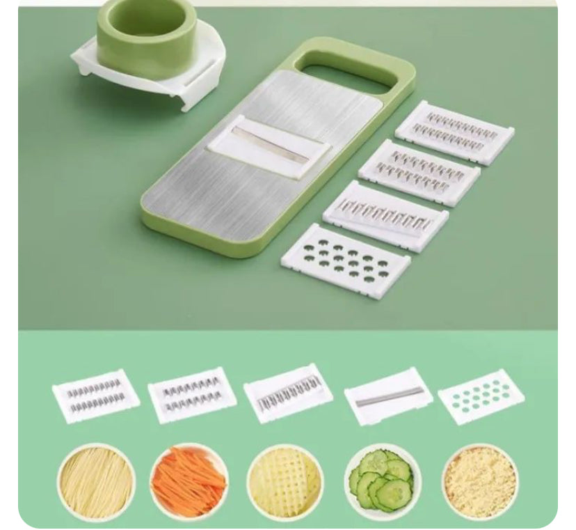 5in1 Vegetable Cutter Multifunctional Grater For Vegetables Slicers