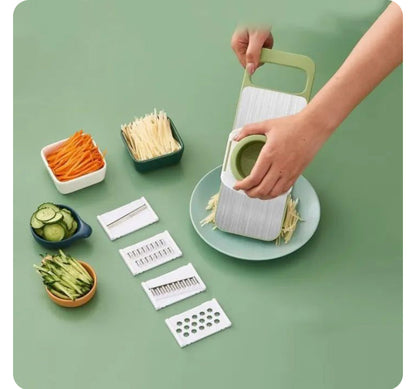 5in1 Vegetable Cutter Multifunctional Grater For Vegetables Slicers