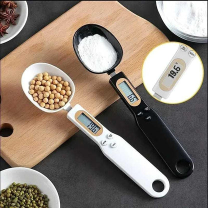 Digital Measuring Spoon Scale | Weighing Spoon 0.1g–500g | Gram & Ounce Measurement