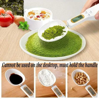 Digital Measuring Spoon Scale | Weighing Spoon 0.1g–500g | Gram & Ounce Measurement