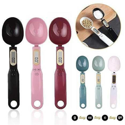 Digital Measuring Spoon Scale | Weighing Spoon 0.1g–500g | Gram & Ounce Measurement
