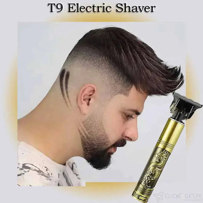 T9 Vintage Professional Trimmer | Metal Body | USB Rechargeable